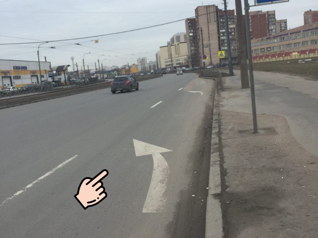 Та самая разметка, о которой пойдёт речь. Все фотографии любезно предоставила и отредактировала Алина.