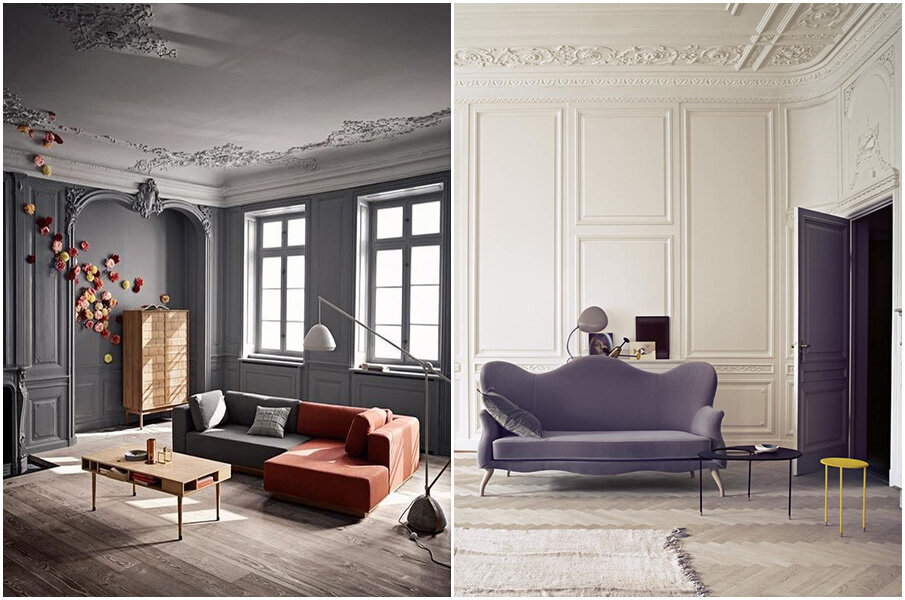 Отделка потолка с помощью декоративной штукатурки 