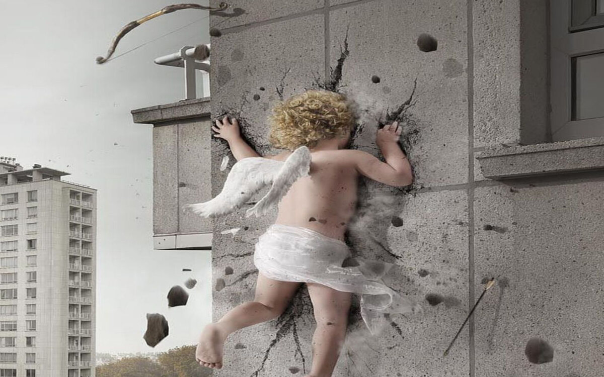 В России от человека все время требуют взаимоисключающих вещей, раздирают его в разные стороны....Картинка взята из свободного источника