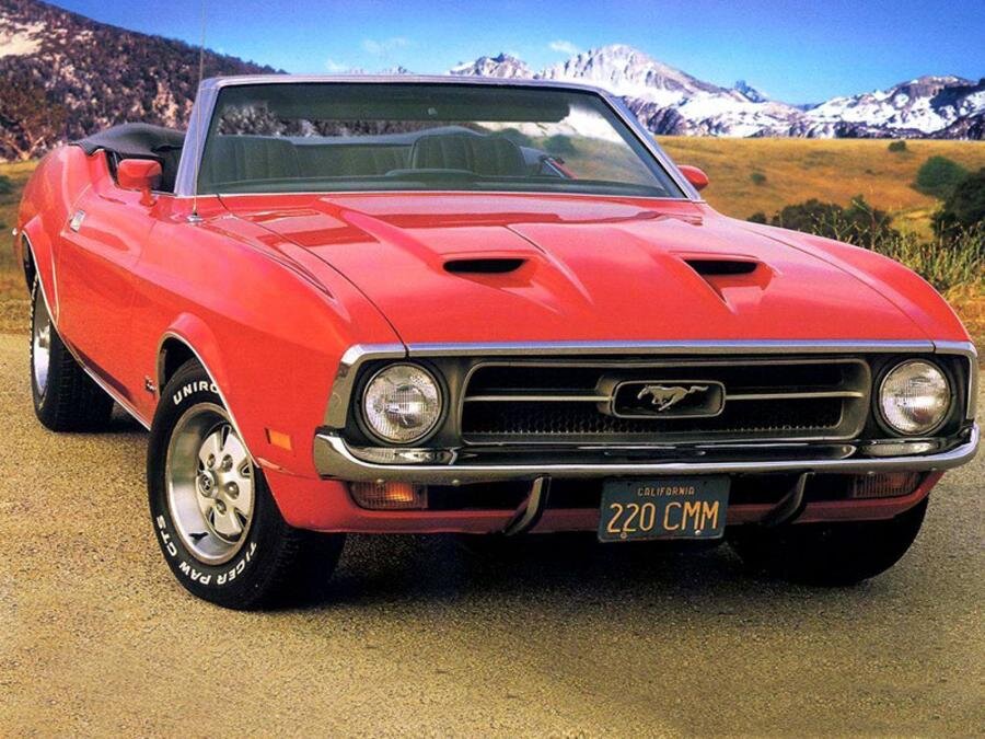 Первое поколение автомобилей. Мустанг 1971. Форд 1971г Мустанг. Chevrolet Mustang 1971. Форд Мустанг 1971 года.