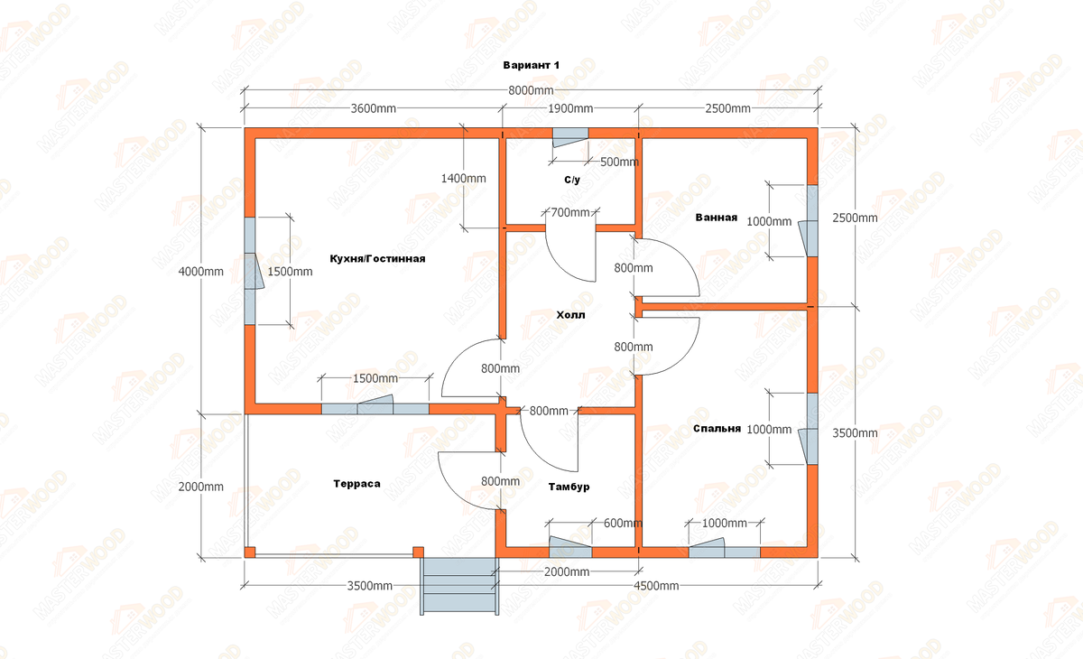 Планировка дома