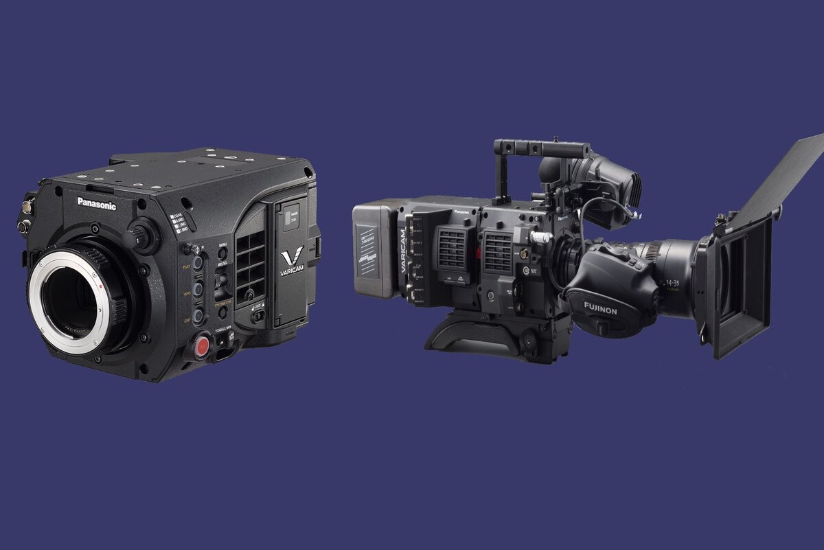 Varicam LT слева и Varicam 35 справа