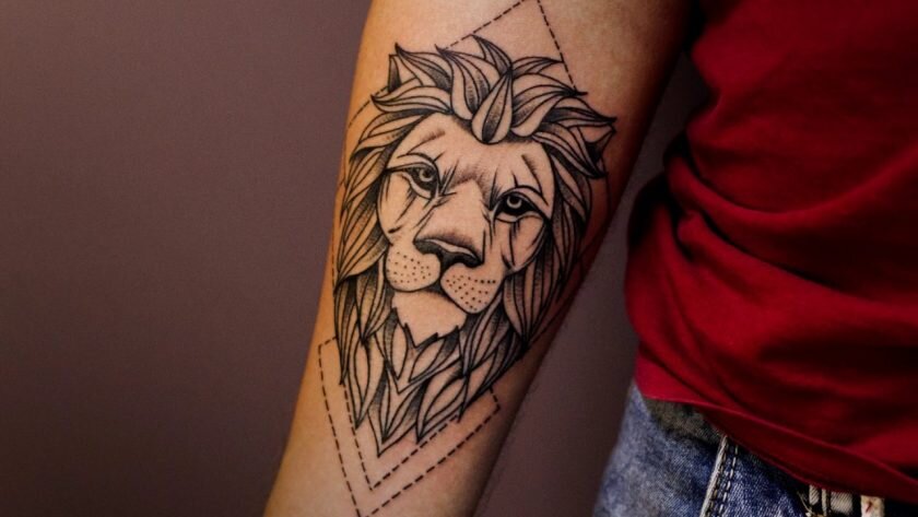 Татуировки львов