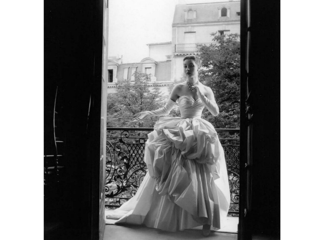 Фото с показов Кристиана Диора 1947-1958гг.