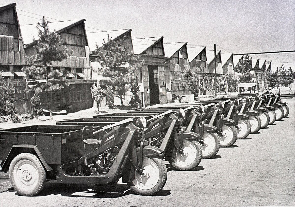 трехколесные грузовики Mazda-Go