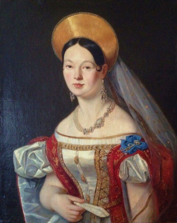 Портрет фрейлины с шифром императрицы Александры Фёдоровны