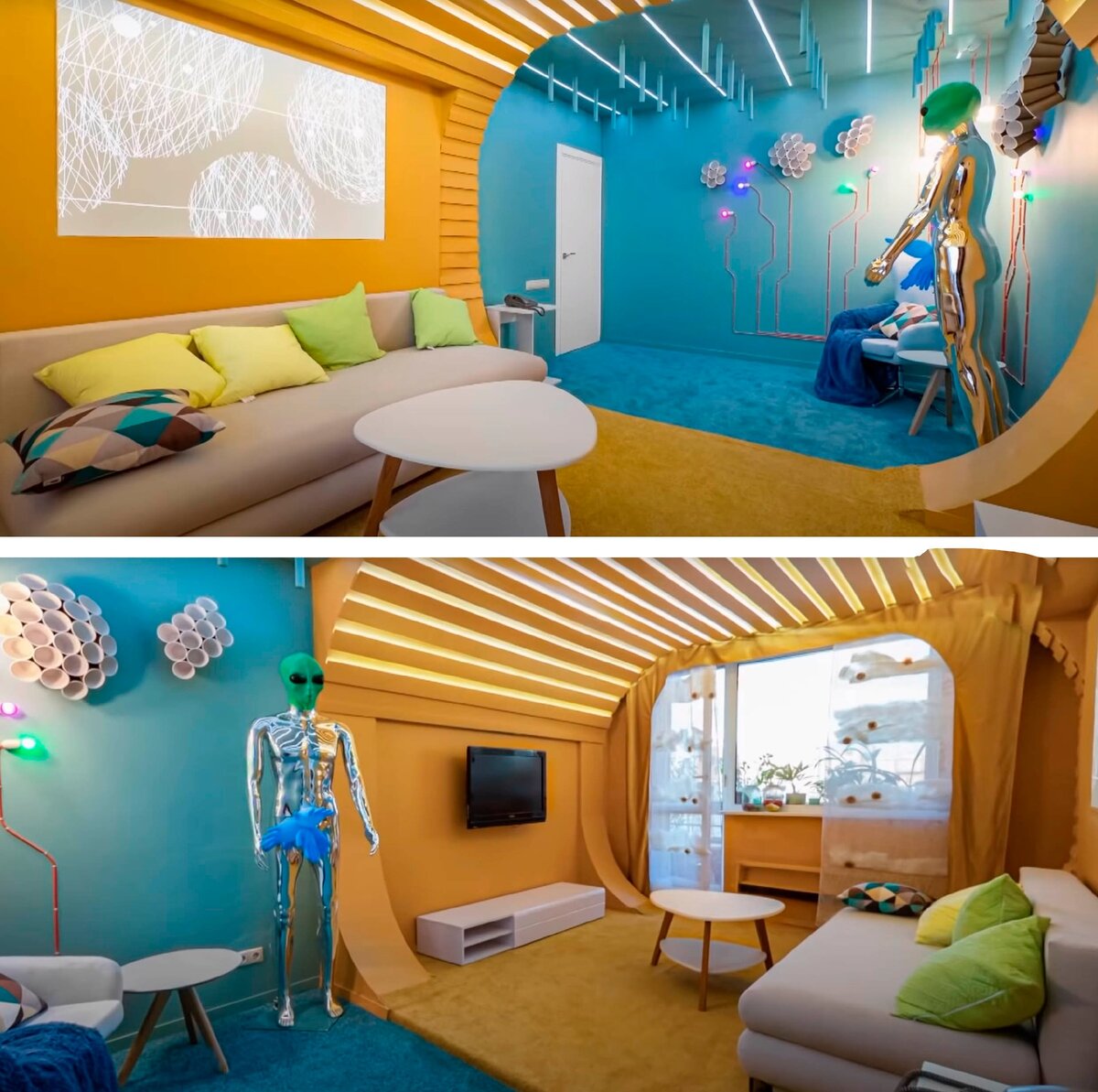 Скриншоты из выпуска шоу "Битва дизайнеров"