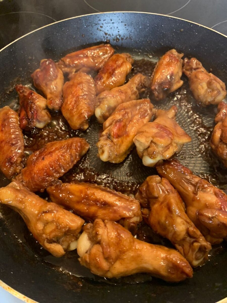 куриные крылышки в соевом соусе