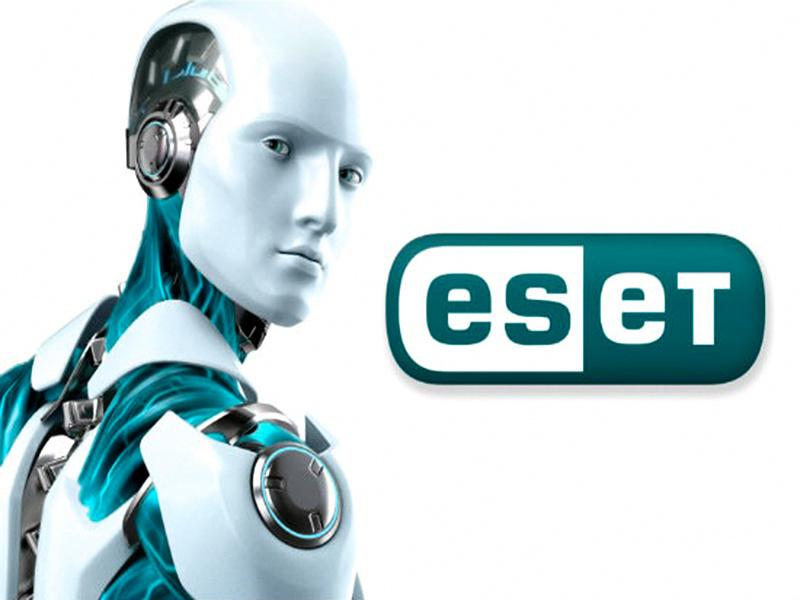 Знаменитый логотип компании ESET