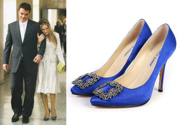 Мистер Биг и Кэрри в туфлях Manolo Blahnik