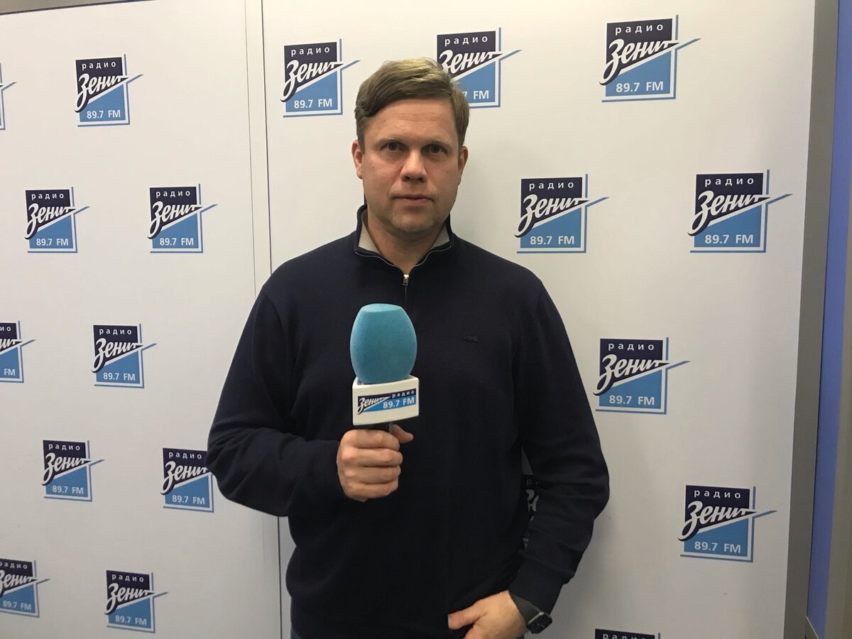 Владислав Радимов в студии Радио Зенит