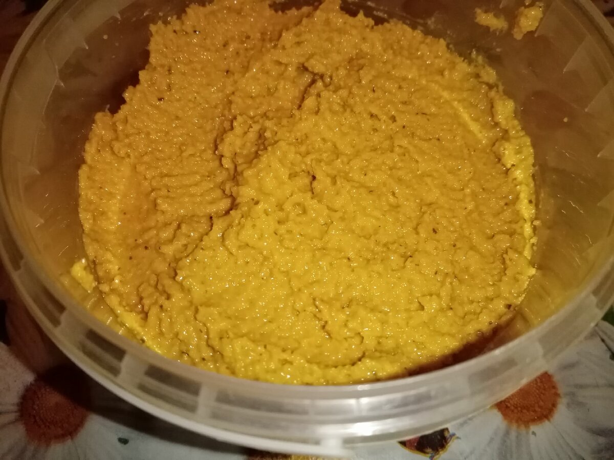 Готовый куриный паштет. Очень вкусный и нежный