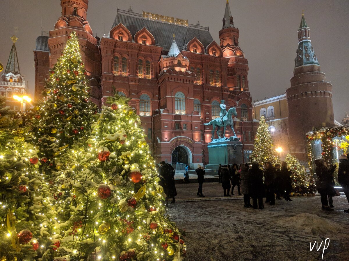 новогодняя Москва