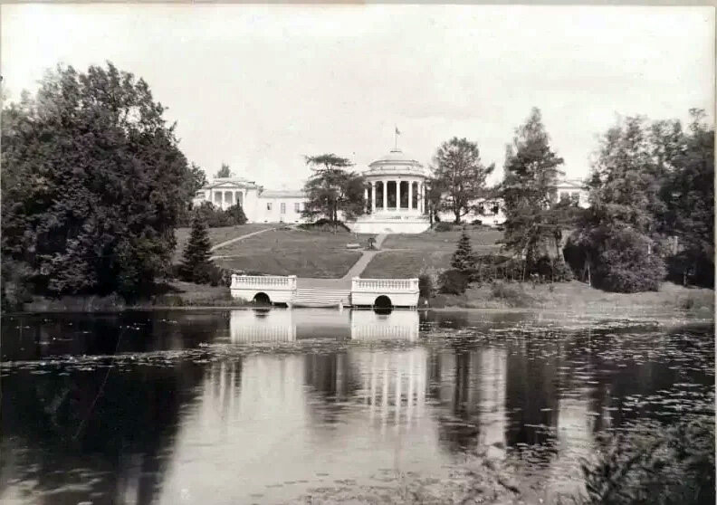 Вид на усадьбу Ахтырка, 1900-1910 гг.