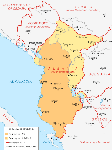 Государство Албания 