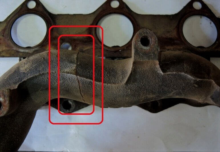 4. Герметик для выпускного коллектора. Неисправность выпускного коллектора. Неисправность выпускного коллектора. Выхлопной коллектор 7а фе.