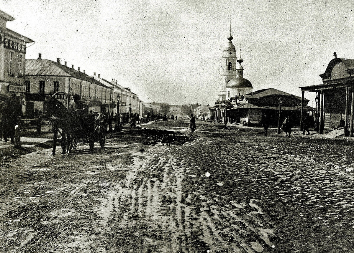 Калужская улица. Калужская улица в Москве в 19 веке. Калуга 19 век. Улица Садовая Калуга. Площадь старый торг Калуга 19 век.