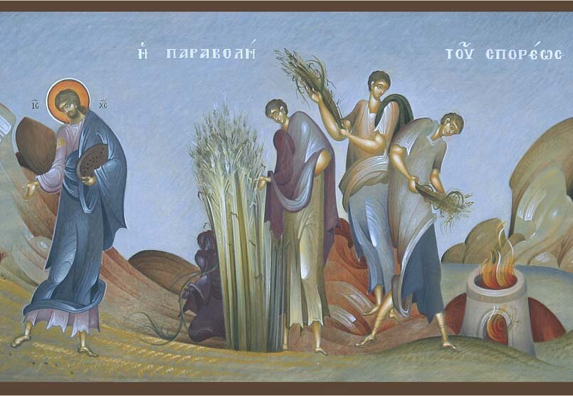 Притча о добром сеятеле и плевелах. Автор неизвестен. Фото из открытых источников.