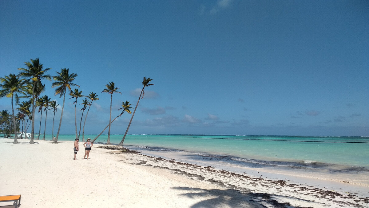 Один из самых красивых пляжей Доминиканы