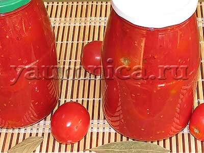 Рецепты консервированных помидоров в автоклаве