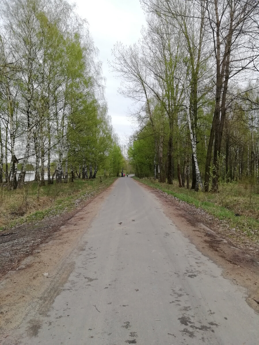 Мы живём в частном доме, рядом река, и вот такой велотрек
