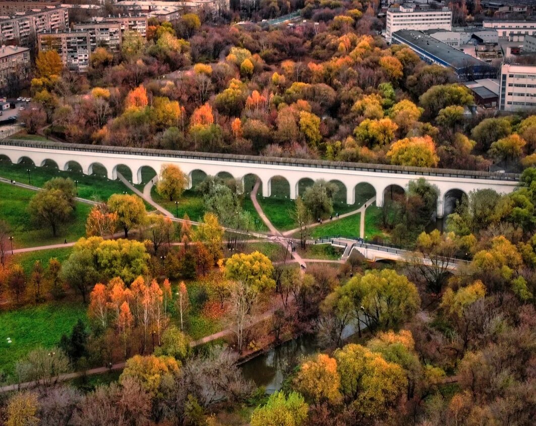 Акведук в Ростокино. Фото из открытых источников. 