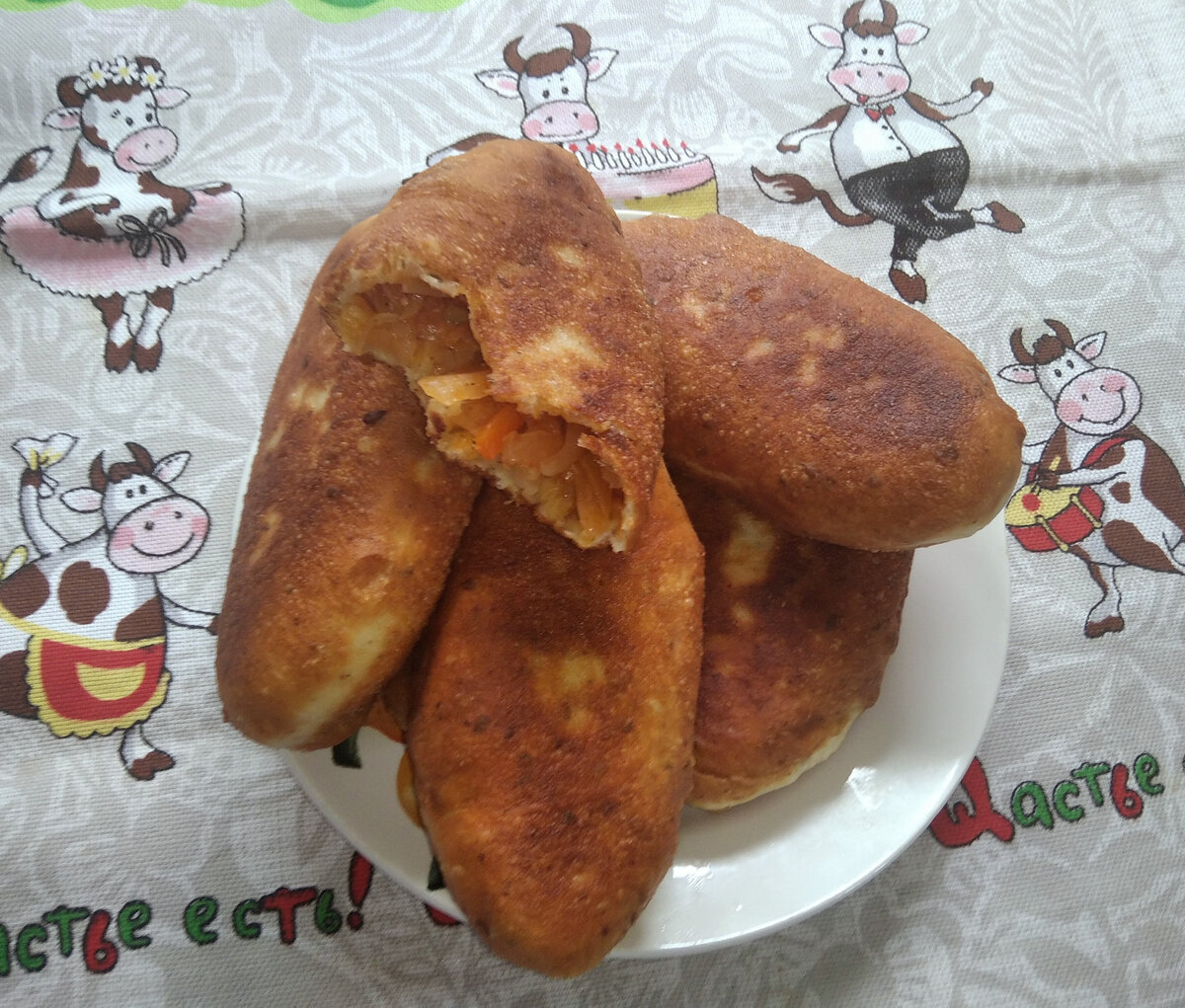 Пирожки с капустой