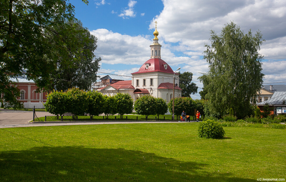 Воскресенская Церковь Коломенский Кремль.