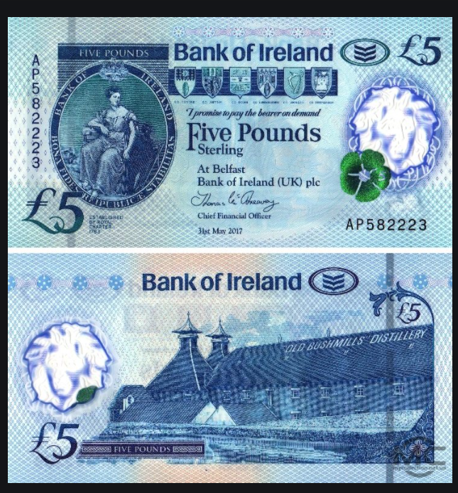 Банкнота Ирлан