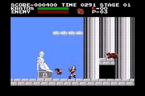 God of War 2 на основе игры Castlevania