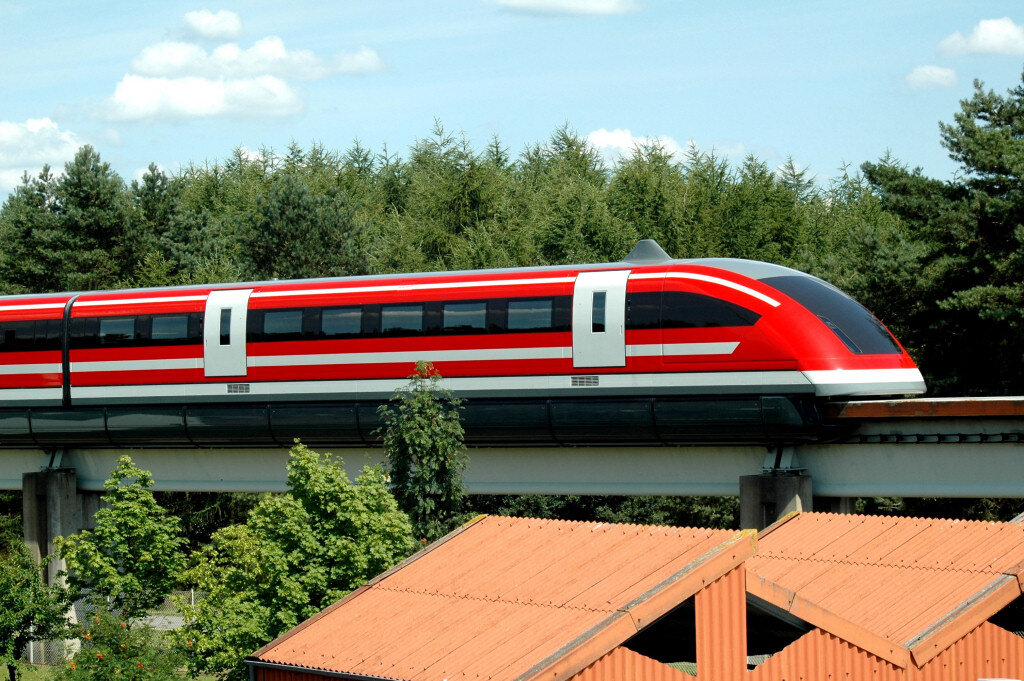  Поезд Siemens Transrapid