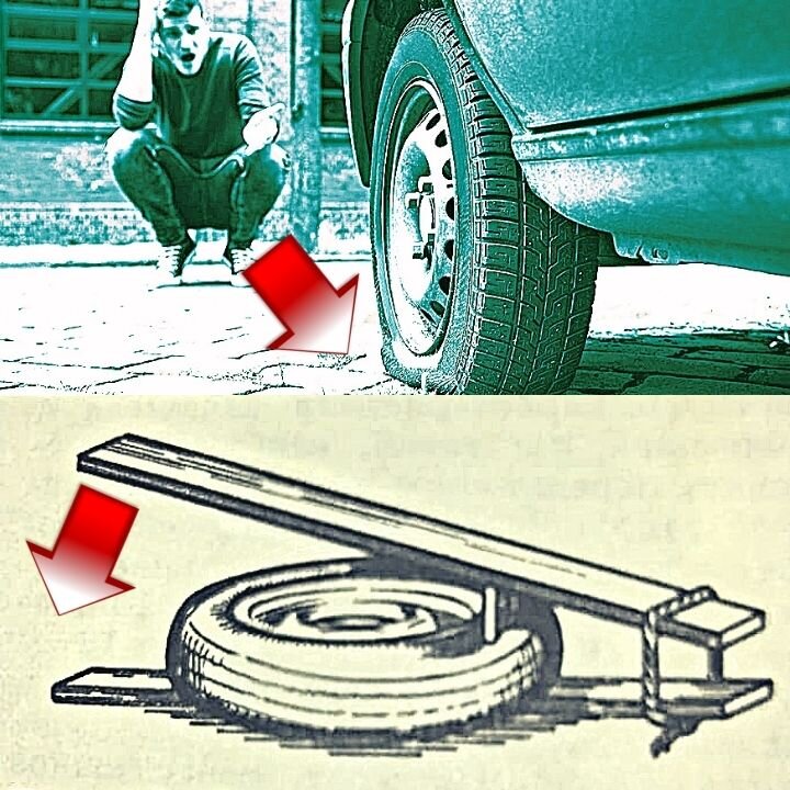 Съёмник для разбортовки колеса