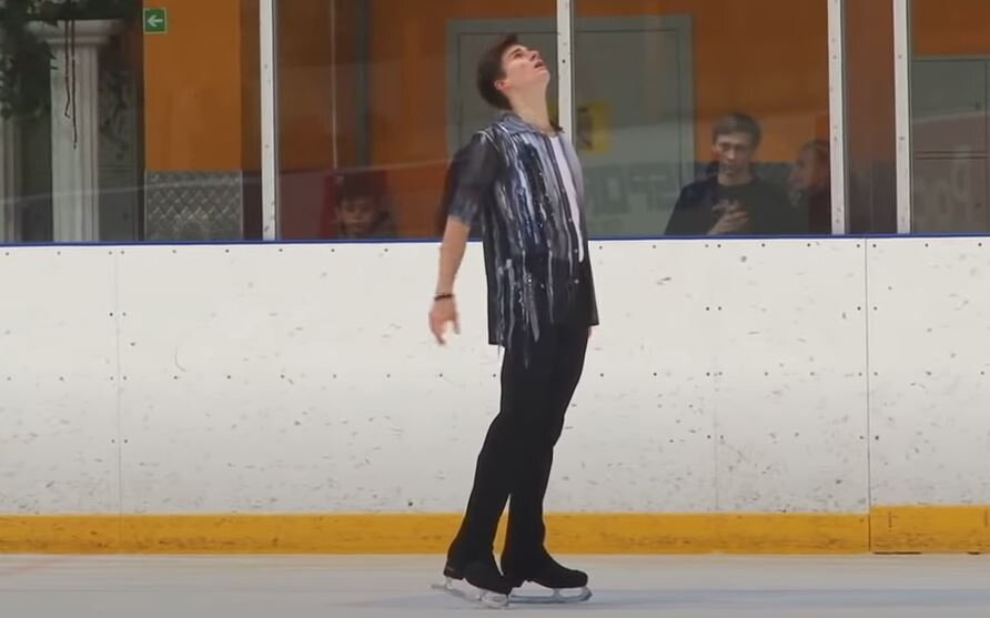 Владимир Самойлов. Кубок России Ростелеком сезон 2019/2020. Произвольная программа. Источник фото: YouTube канал TheFSRussia