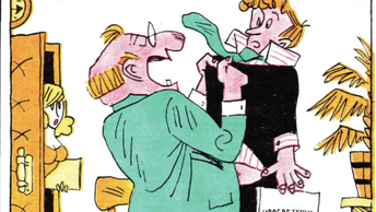 Глазами карикатуристов, . Из журнала Крокодил за 1976 год, большая подборка смешных и острых карикатур.