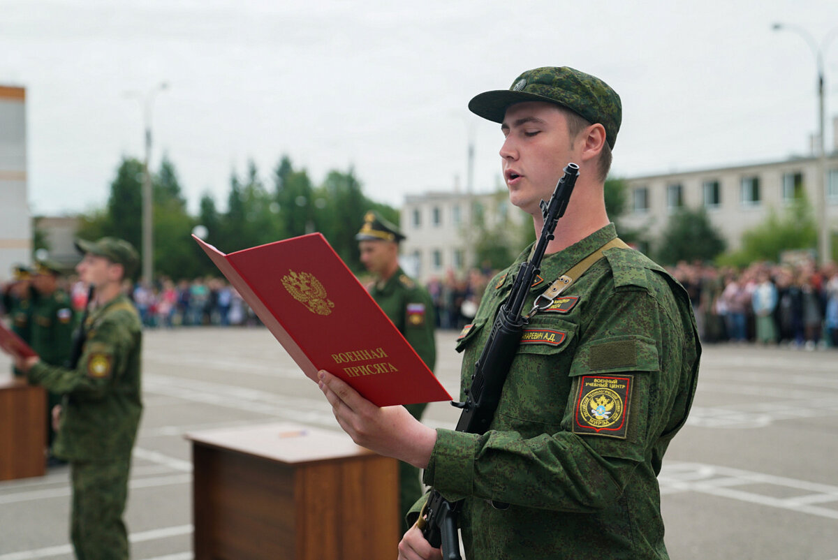 Присяга! Волнительный момент в жизни каждого солдата...