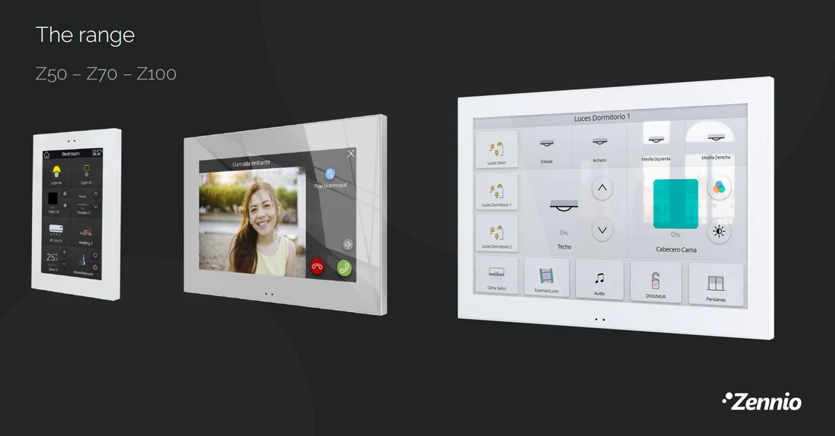 Представляем НОВЫЕ сенсорные панели KNX Zennio Z50 и Z100