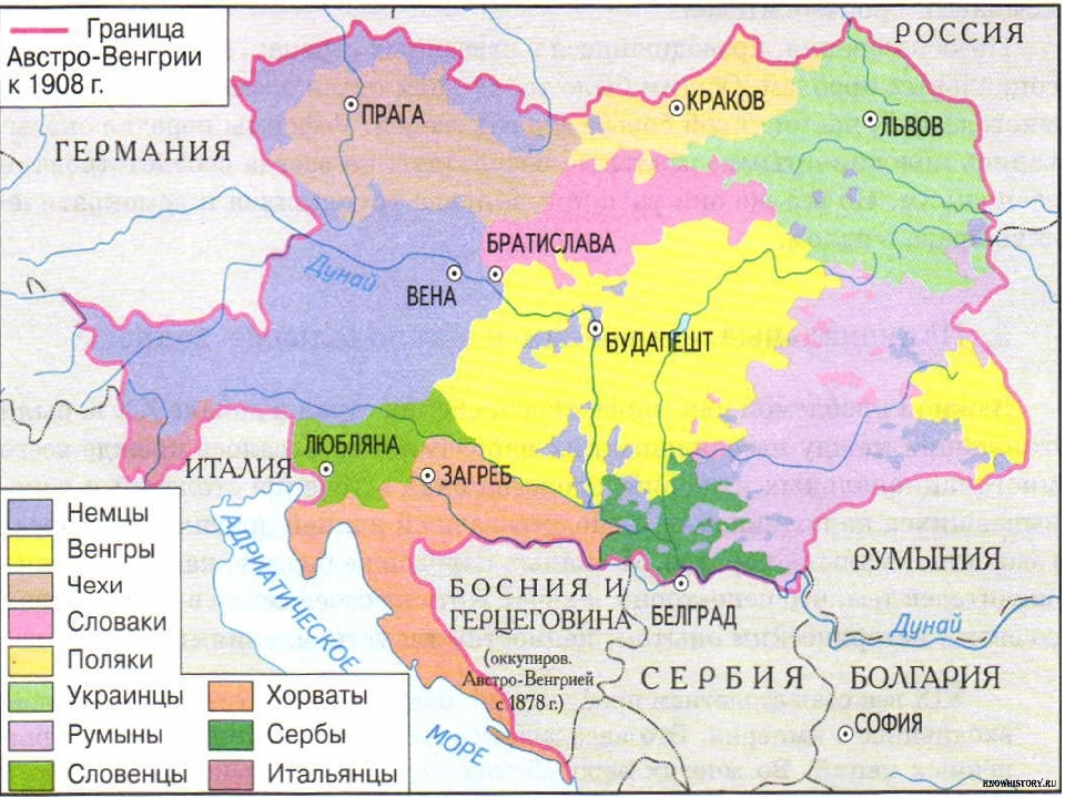 Экономическая карта венгрии