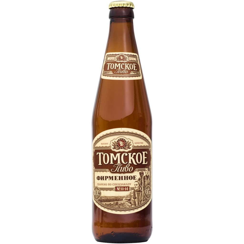 Пиво Томское пиво "Фирменное" 0,5 л