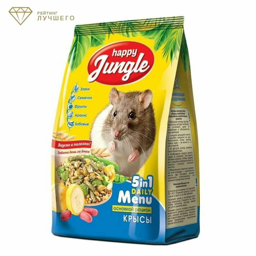 Специализированные корма для разных возрастов крыс