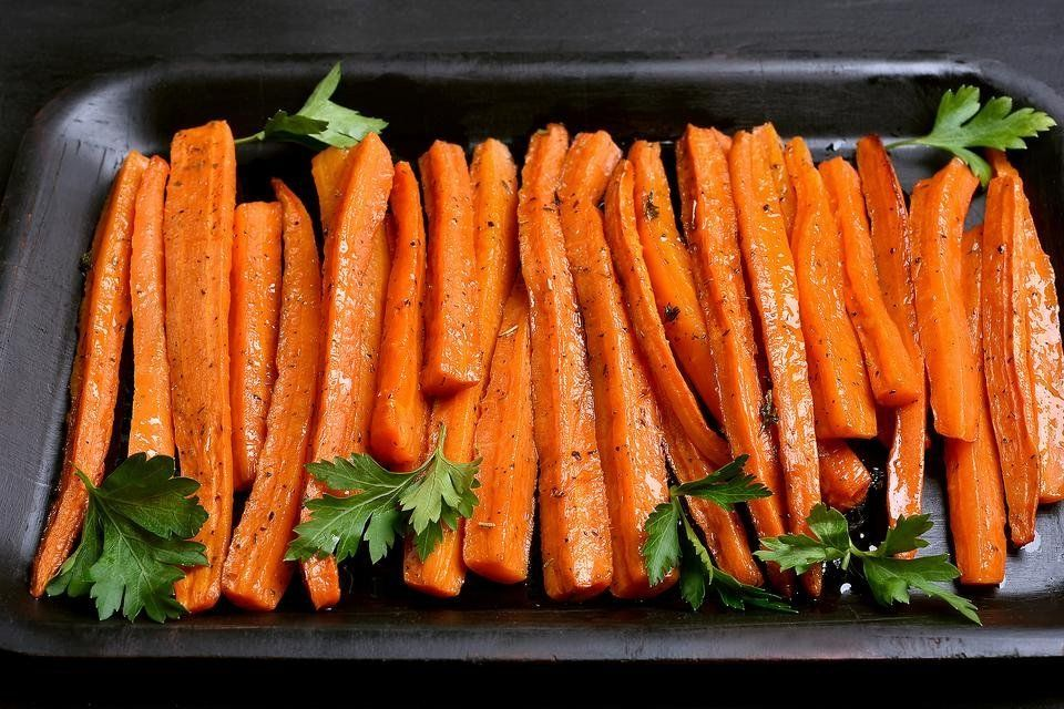 Рецепт вкусного гарнира из моркови с тимьяном