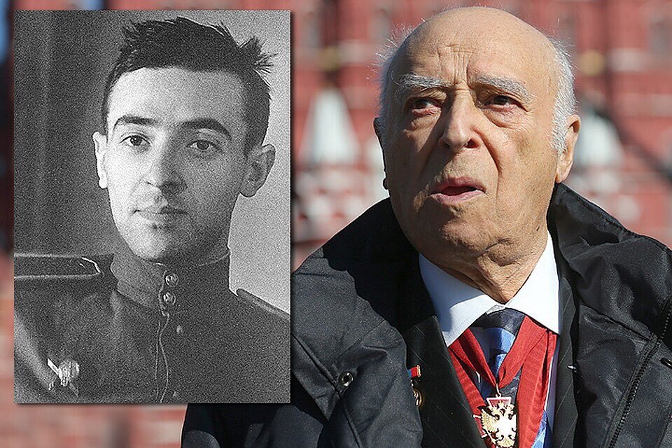 Владимир Этуш в молодости и старости