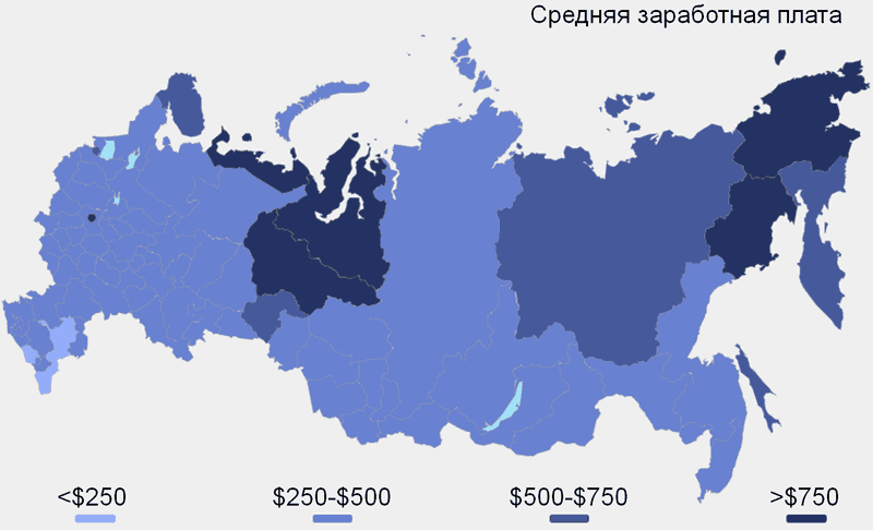 Карта 4-летней давности