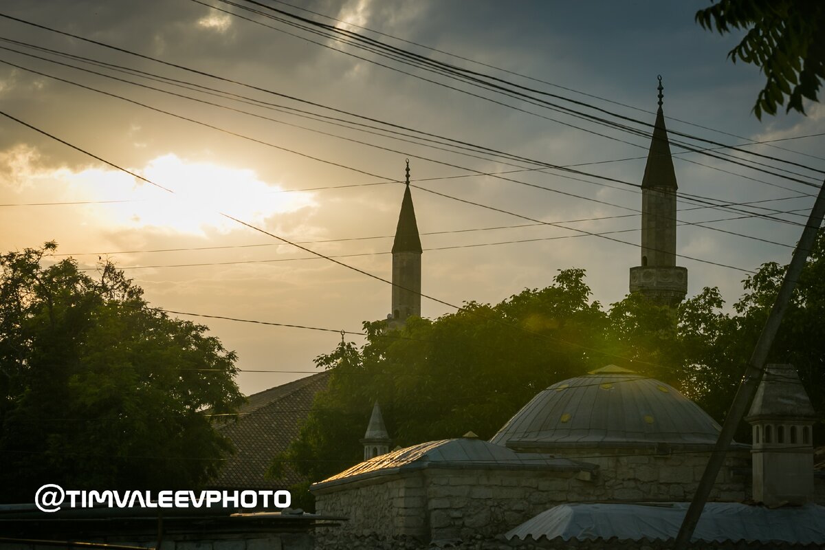 Закат над Ханским дворцом