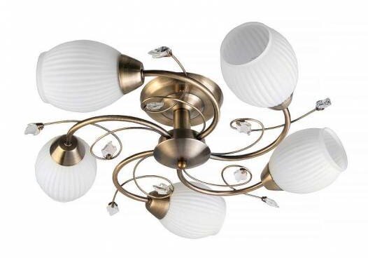 Такой способ подойдёт, если у вашей люстры больше 1 плафона.