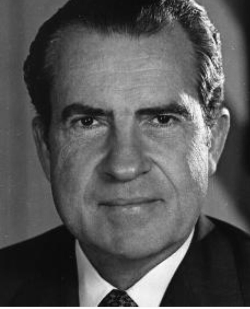 Президент Никсон.