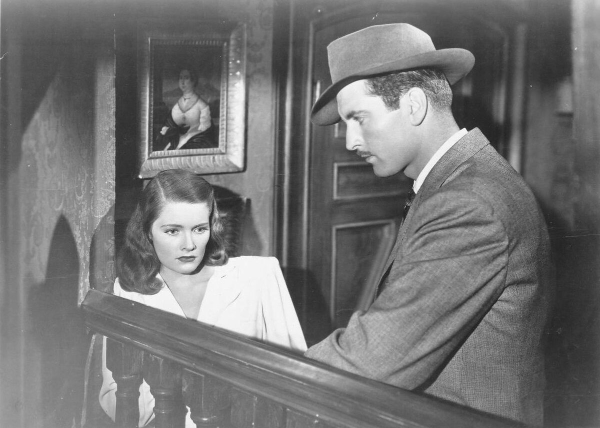 Кадр из фильма "Кровавые деньги" (1947)