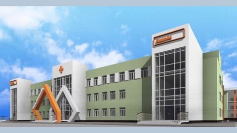 Эскиз новой Саратовской инфекционной больницы