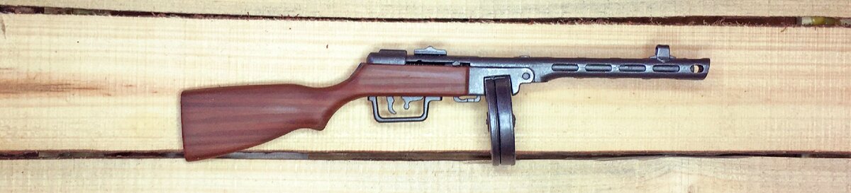 ППШ-41 ( пистолет-пулемет Шпагина ) в масштабе 1/6