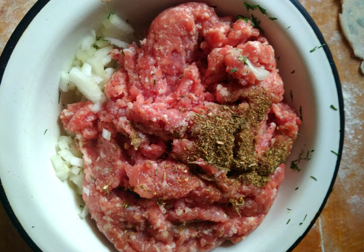 Фарш для пельменей