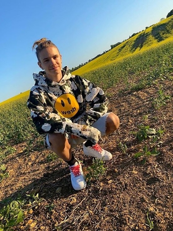 Фото из инстаграм Ромео Бэкхэм